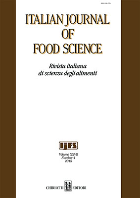 Italian Journal of Food Science